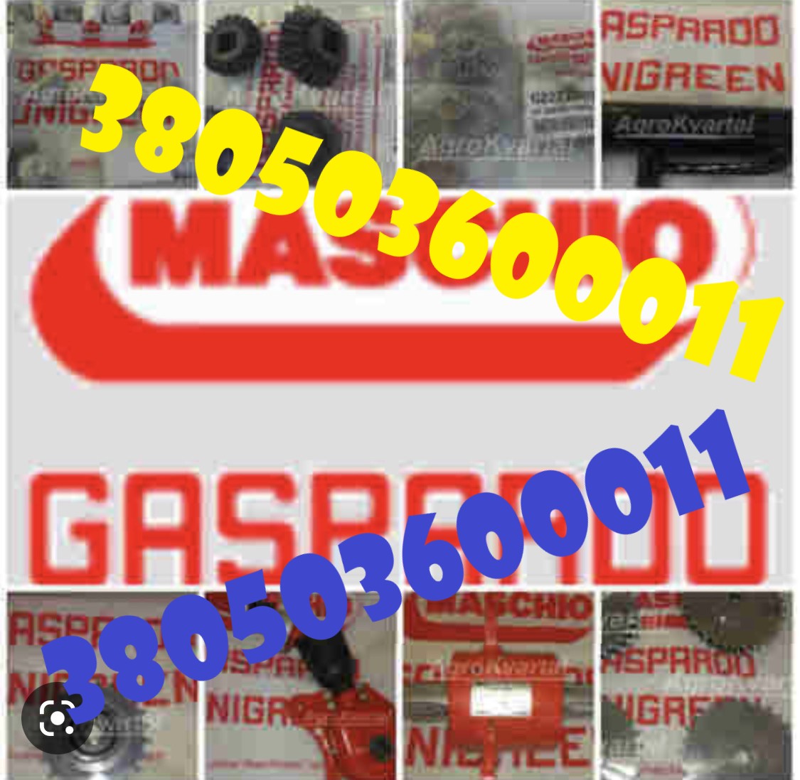 Запчастини до сівалок GASPARDO — оригінальні та замінники