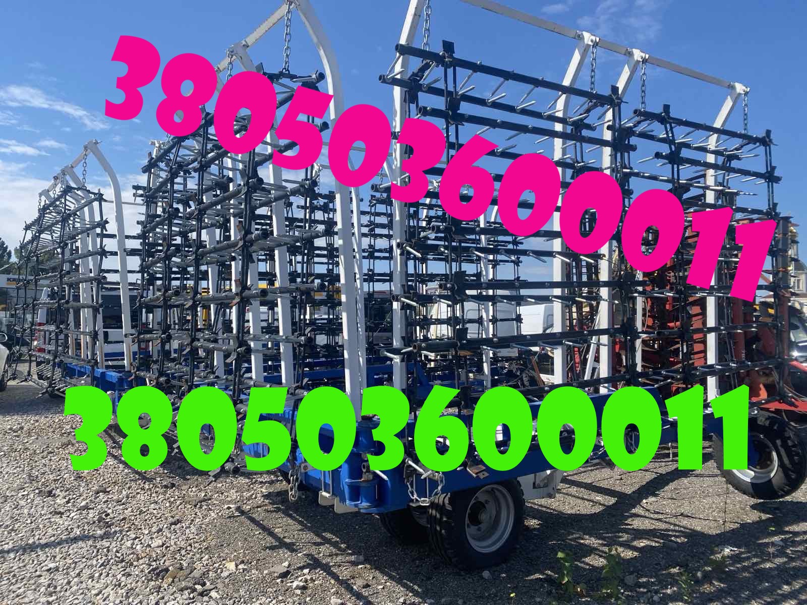 Шлейфово-зубова борона БШЗ-11 — нова,  готова до роботи