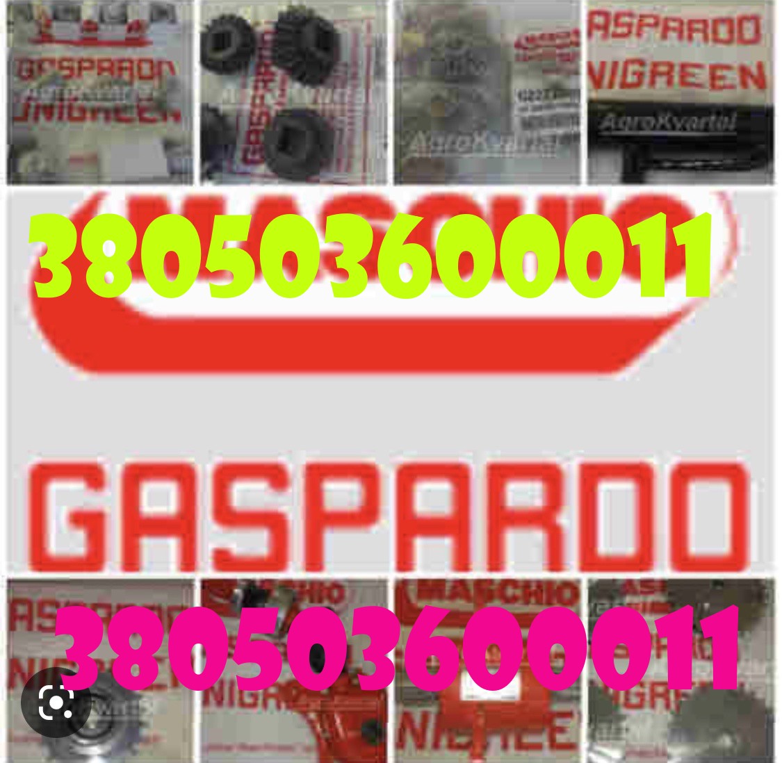Запчастини Gaspardo для сільськогосподарської техніки