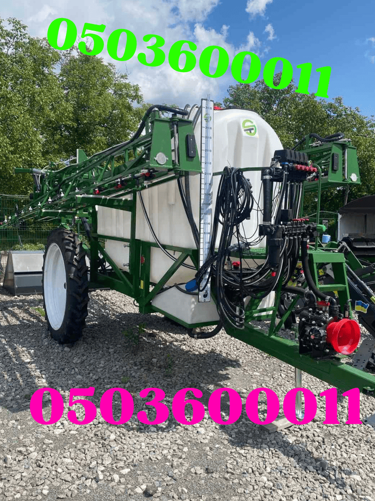 Потужний обприскувач SPRAY PROFI 2500/21 — готовий до роботи